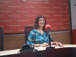 Adjamagnété Lambal , creadora de 'Tu Mundo A Color' a l'estudi 1