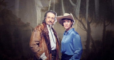 Ramon Madaula i Raquel Sans, a 'Buffalo Bill a Barcelona' | cedida
