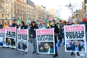 Una mobilització contra el racisme a Barcelona | ACN