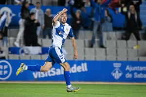 Astals celebrant el seu gol | Roger Benet