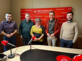 Els portaveus avui a Ràdio Sabadell | Mireia Sans