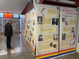 Inauguració de l'exposició 'Resistents i deportades'