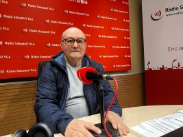 El president del Rebost avui a Ràdio Sabadell | Mireia Sans