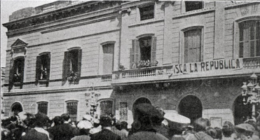 Imatge de l'Ajuntament el 14 d'abril del 1931 | Ajuntament
