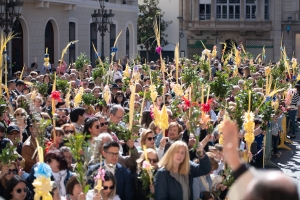 Sant Roc ha acollit molta gent per celebrar diumenge de Rams | Roger Benet