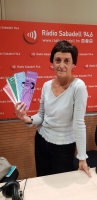 Yolanda Canet, als estudis de Ràdio Sabadell