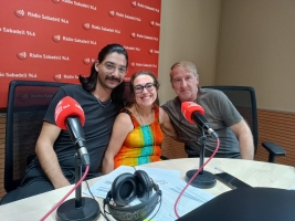 ster Artigas, cap Àrea Inclusió Social d'actua Vallès i els usuaris, Jaume aubeso i Jorge Herebia