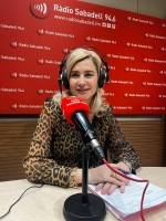 Sandra Burgos a Ràdio Sabadell