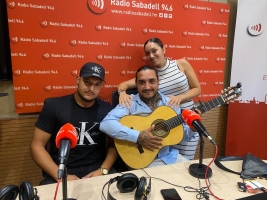 Integrans del grup de flamenc encarregat de l'espectacle 'Soniquete' 