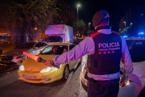 Un agent dels Mossos/ Roger Benet