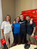 Raquel Benavides, Lali gutiérrez, Eric flores i Juan Prieto, de les Piscines Joan Serra Eurofitness