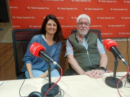 Anna Soler, presidenta AVAN i Joan Bunet, president Ethos