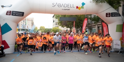 1.200 persones van participar a la primera edició de la "Race for Life" d'Oncolliga | Roger Benet