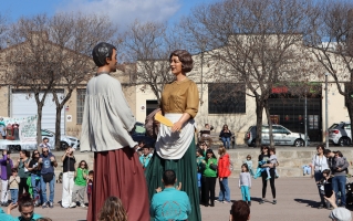 La Colla de Geganters i Grallers de Gràcia (arxiu)