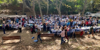 La festa del 'cocido andaluz' a la Font de Can Rull |Arxiu 