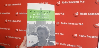 Montserrat Bacardí, escriptora: "El que jo vull és reivindicar l'obra de Teresa Pàmies"