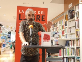 Roger de Gràcia, a la Llar del Llibre
