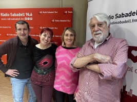 Els presentadors dels pòdcast de ràdio Sabadell 