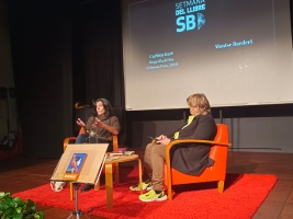 Carlota Gurt, a la Setmana del Llibre de Sabadell