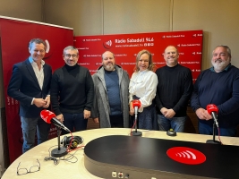 Els portaveus avui a Ràdio Sabadell | Mireia Sans