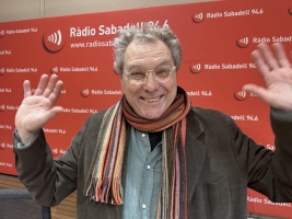  El cuiner Txus Zubéldia des de l'Escola Romaní (carrer de Borrell, 9)