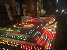 Encesa de Llums a la plaça Sant Roc