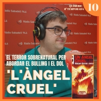 Edgar Cotes, als estudis de Ràdio Sabadell