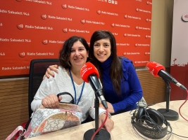 Gemma Barril i Susana Senso, a Ràdio Sabadell