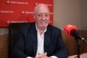 Joan Soteras als estudis de Ràdio Sabadell | Roger Benet