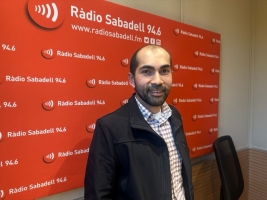 Juan Pablo Trukillo, als estudis de Ràdio Sabadell