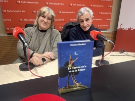  Montse Barderi i Ramiro Fernàndez a l'estudi 1 de Ràdio Sabadell 