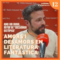 Uri Rubio, als estudis de Ràdio Sabadell