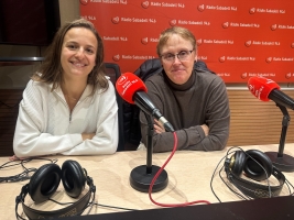 Rosa Rosell (dreta) i Beatriz Pallarés