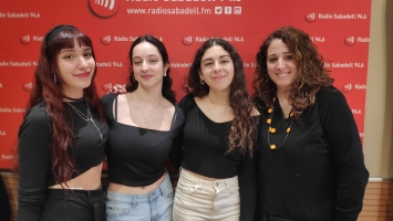 Julia Natali, Laia Espuñes, Sofia Artús i Neus Segalés de l’Institut Vallès