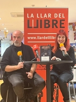 Ivan Ledesma, a la presentació de la Llar del Llibre