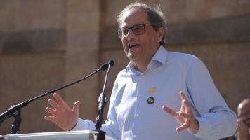 Quim Torra a la commemoració del centenari de la Colla de Sabadell