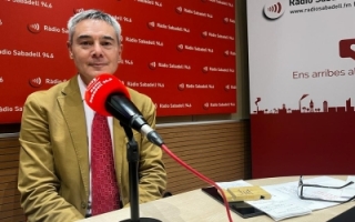El penalista Miguel Sánchez López en una foto d'arxiu a Ràdio Sabadell 