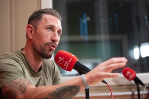 Àngel avui als estudis de Ràdio Sabadell | Roger Benet