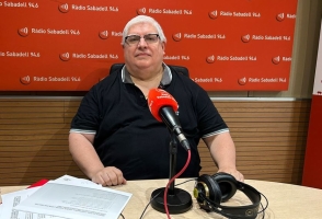 Miquel Àngel Vicente aquest matí a Ràdio Sabadell | Berta Torres