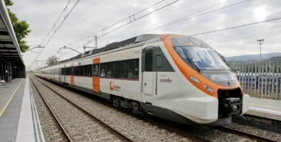 Un tren de rodalies renfe