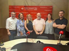 Els portaveus avui a Ràdio Sabadell | Mireia Sans