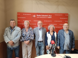 Representants de la FECUS i les seves entitats