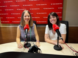 Laura Buch i Natàlia Sirvent, a Ràdio Sabadell | Mireia Sans