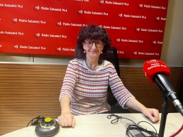 La responsable de l'Àgora, Maria Antònia Cabistany, a Ràdio Sabadell | Mireia Sans