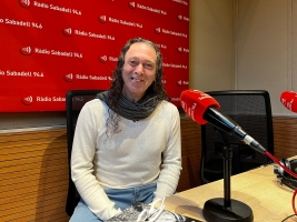 David Romera en una entrevista a Ràdio Sabadell | Mireia Sans