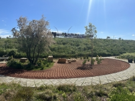 Una imatge del Parc de les Aigües