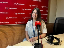 Laia Santos a RàdioSabadell | Mireia Sans