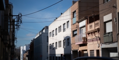 Una zona d'habitatges 